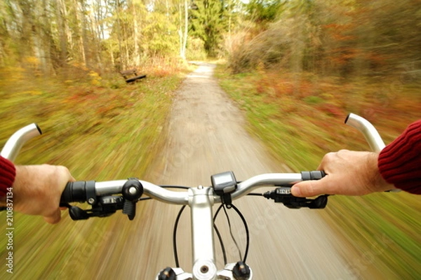 Obraz schneller Radsport