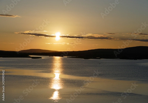 Obraz midnight sun