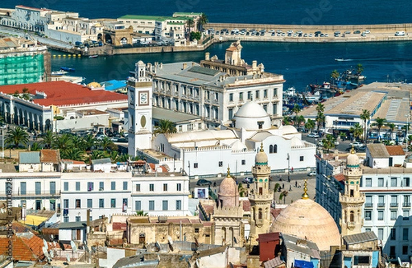 Obraz Meczety Ketchaoua Djamaa al-Djedid w Casbah w Algierze, Algieria