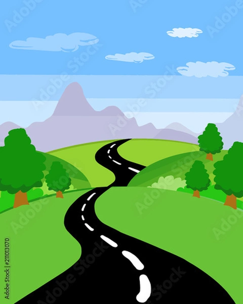 Obraz Natura landscape outside 