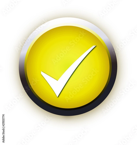 Obraz Validation button