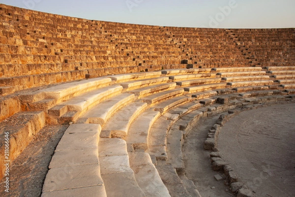 Obraz Cyprus ancient amphitheater