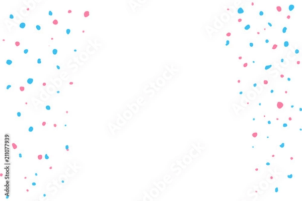 Obraz イラスト　キラキラ　水玉　ドット　