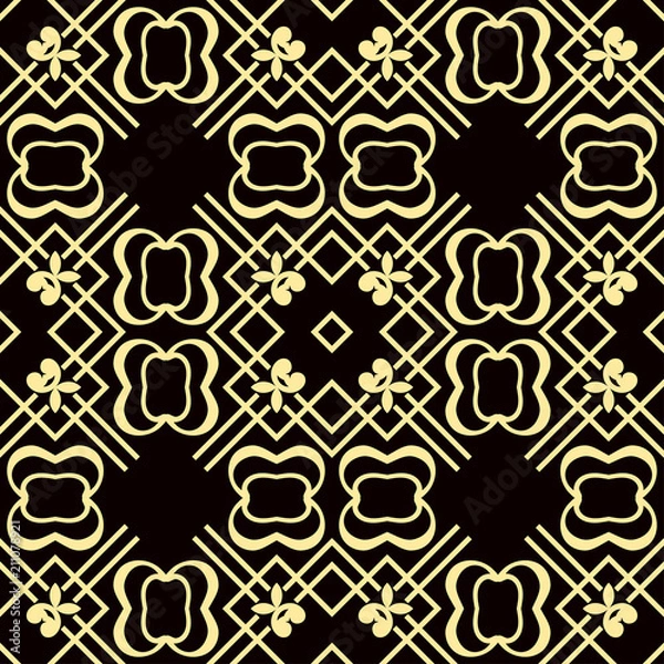 Fototapeta Ornamental seamless pattern