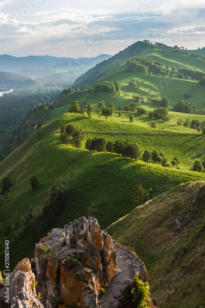 Fototapeta Katun River Valley