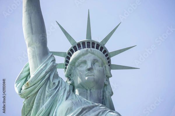Obraz Statue of Liberty on Liberty Island in New York Harbor, in Manhattan, NY