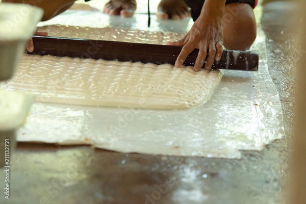 Obraz Rubber Sheet Manufacturing Process