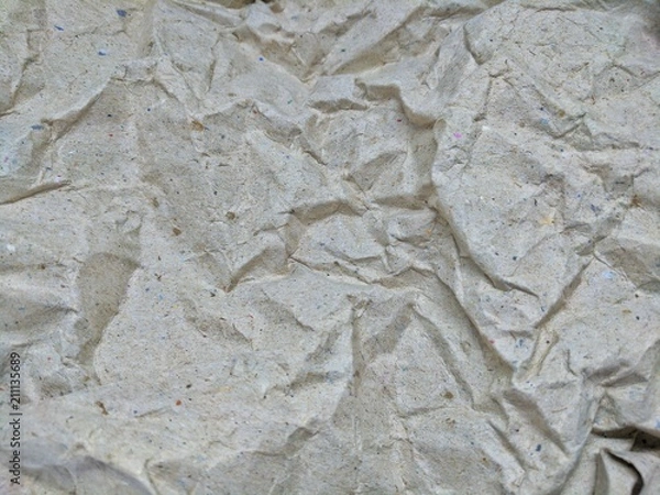 Obraz background crumpled paper through the office use