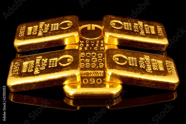 Obraz Goldbarren