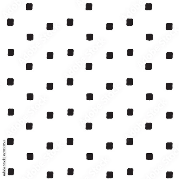 Obraz Abstract Pattern. Black and White. Seamless. Vector.