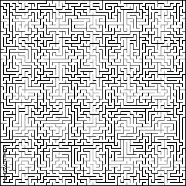Obraz Abstract pattern with maze