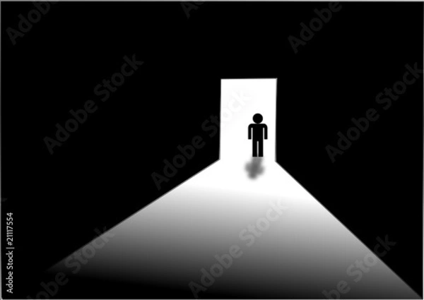 Fototapeta Dark Romm