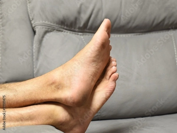 Obraz human feet