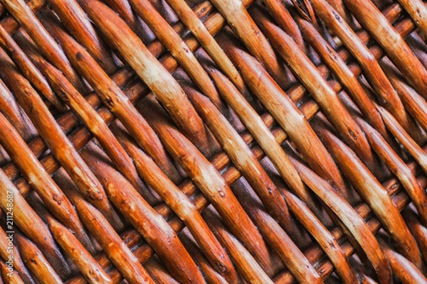 Fototapeta Basket Weave pattern