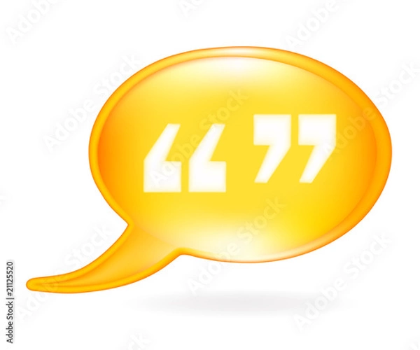 Fototapeta Quotation marks