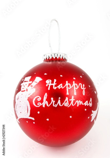 Obraz Happy Christmas tree decoration