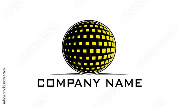 Fototapeta Circle company logo
