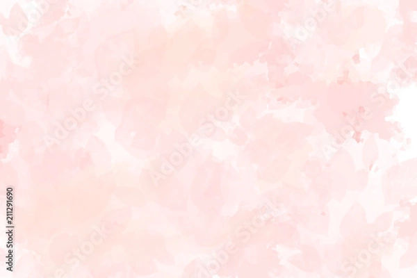 Obraz Light pink watercolor background