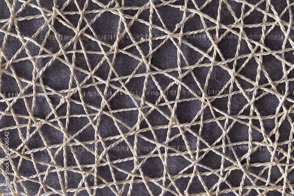 Obraz wicker mesh texture background
