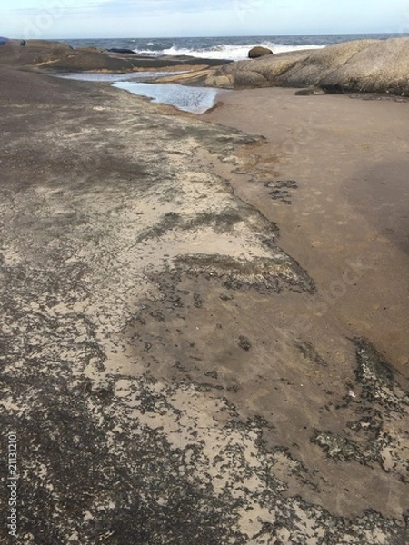 Obraz textura de playa