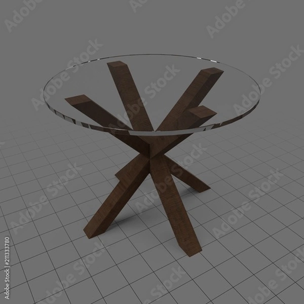 Obraz Modern round table