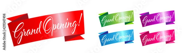 Fototapeta Grand Opening