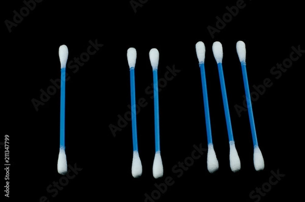 Obraz Cotton buds for cleaning ears