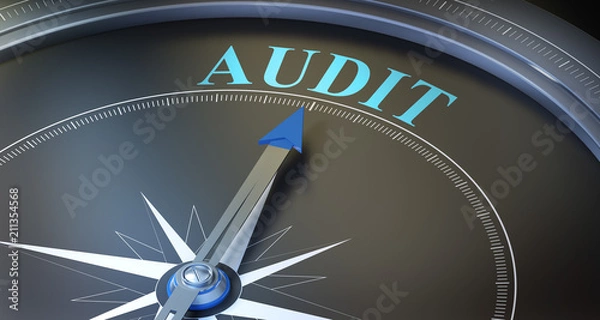 Fototapeta Audit / Kompass