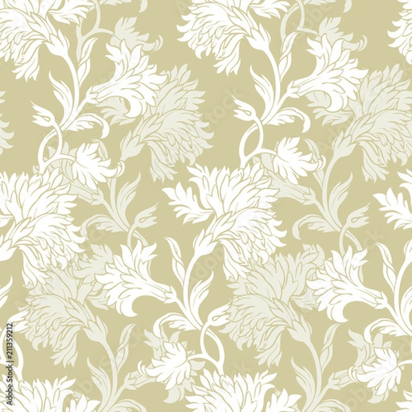 Fototapeta Summer cloves pattern