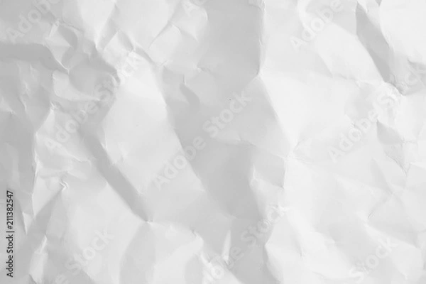 Obraz screwed up paper background