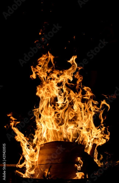 Fototapeta Dueling Flames