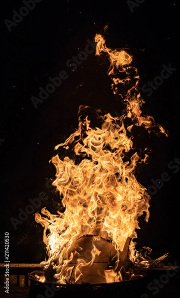 Fototapeta Dueling Flames