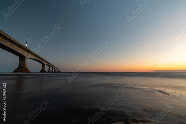 Fototapeta Confederation Bridge Sunset
