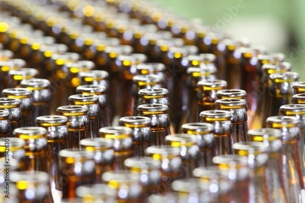 Fototapeta beer bottles