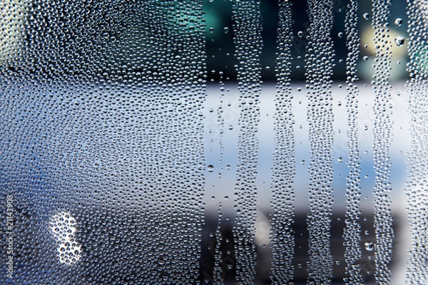 Obraz Tropfen an der Scheibe 2