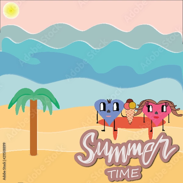Fototapeta Summer time
