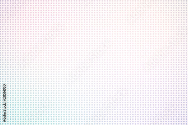 Fototapeta Abstract blue dots background with copy space