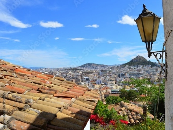 Obraz Aussicht über Athen