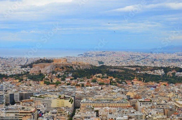 Obraz Aussicht über Athen