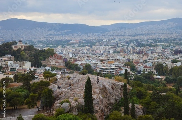 Obraz Aussicht über Athen