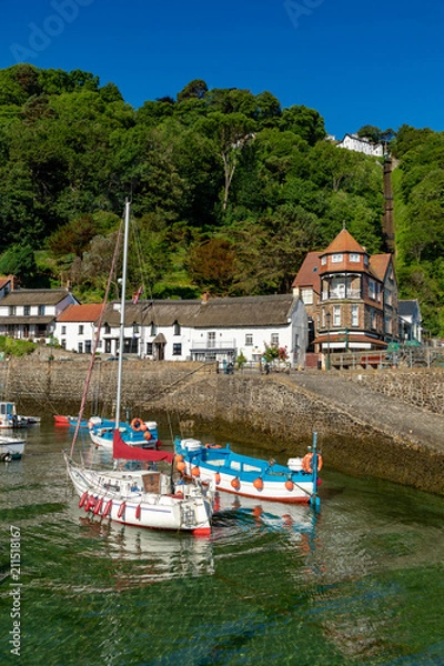 Obraz Lynmouth, Devon, England