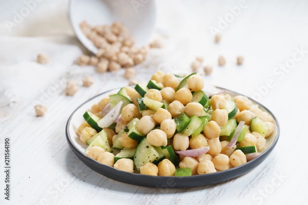 Obraz chickpea salad