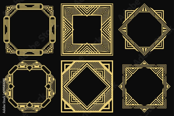 Obraz Art Deco Frames