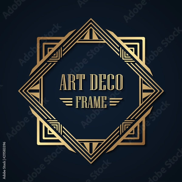 Obraz Art Deco Frame