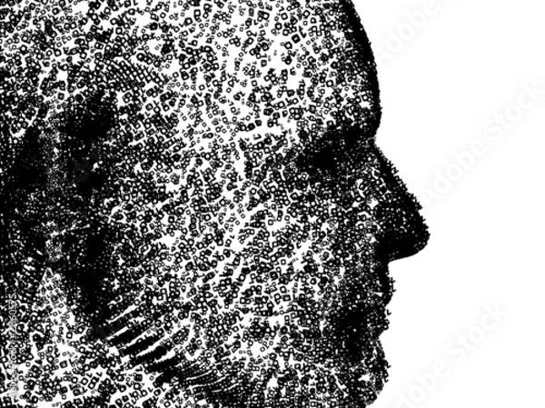Obraz Binary Man.
