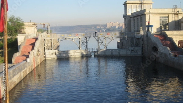 Fototapeta круиз до Саратова/Кама и Волга/