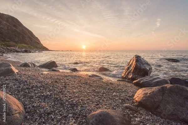 Obraz Epic light at sunset 