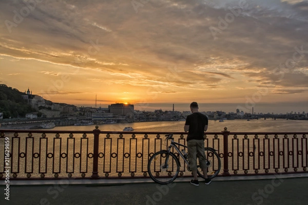 Fototapeta Украина . Киев. Мост.