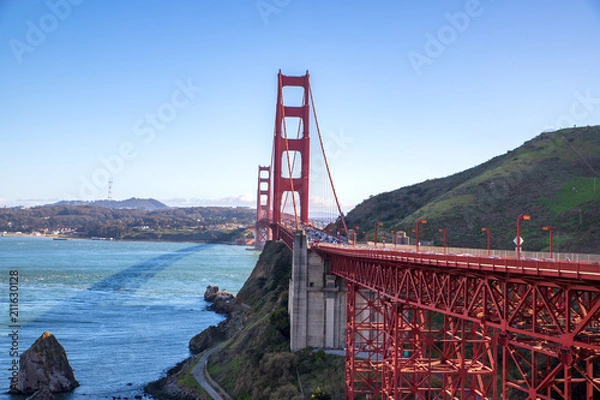 Obraz Vue du Golden Gate