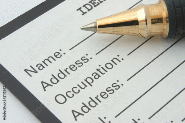 Fototapeta identification